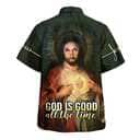 God Is Good All The Time Sacred Heart Christian Summer Hawaiian Shirt God Is Good All The Time Sacred Heart Christian Summer Hawaiian Shirt