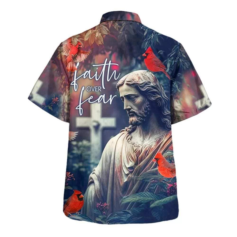 Faith Over Fear Bible Verse Hummingbird Christian Summer Hawaiian Shirt Faith Over Fear Bible Verse Hummingbird Christian Summer Hawaiian Shirt