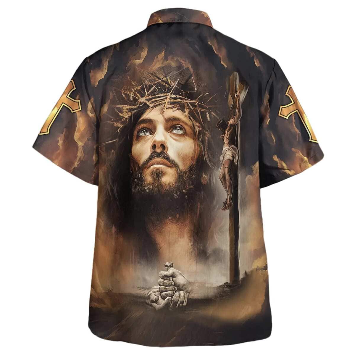 Crucifixion Of Jesus Christian Summer Hawaiian Shirt Crucifixion Of Jesus Christian Summer Hawaiian Shirt