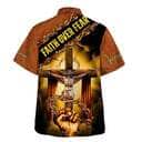 Crucifixion Of Jesus Faith Over Fear Christian Summer Hawaiian Shirt