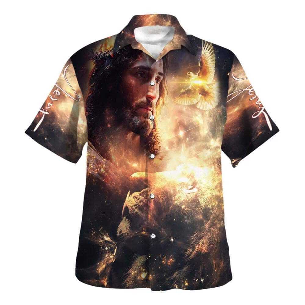 The Lion Of Judah Jesus Christ Christian Hawaiian Shirt Summer