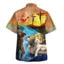 Jesus Saves Lion And Lamb Christian Hawaiian Shirt
