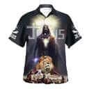 Jesus Lion Lamb With Disciples Christian Hawaiian Shirt