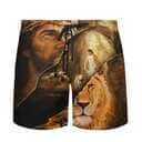 Jesus Lion Lamb Of God Christian Hawaiian Shirt