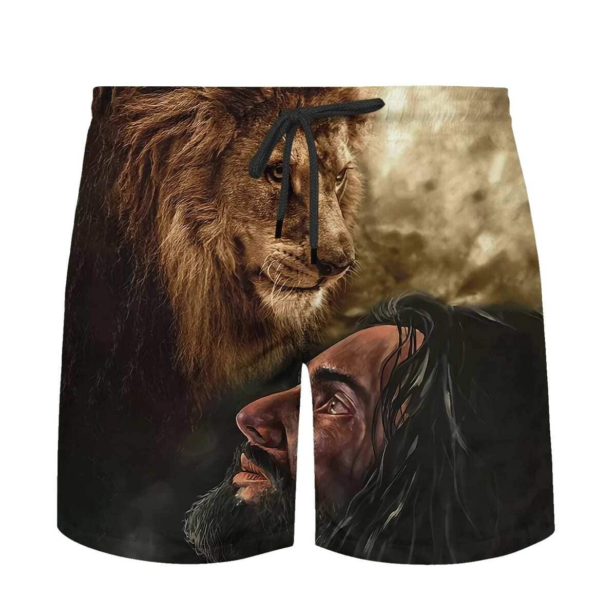 Christian Jesus Lion Christian Hawaiian Shirt Faith Gift For Friend Christian Jesus Lion Christian Hawaiian Shirt Faith Gift For Friend