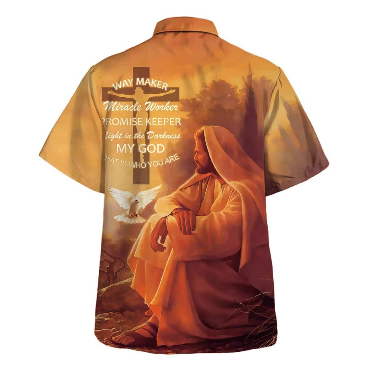 Way Marker Miracle Worker Promise Keeper Light In The Darkness My God Christian Hawaiian Shirt Way Marker Miracle Worker Promise Keeper Light In The Darkness My God Christian Hawaiian Shirt
