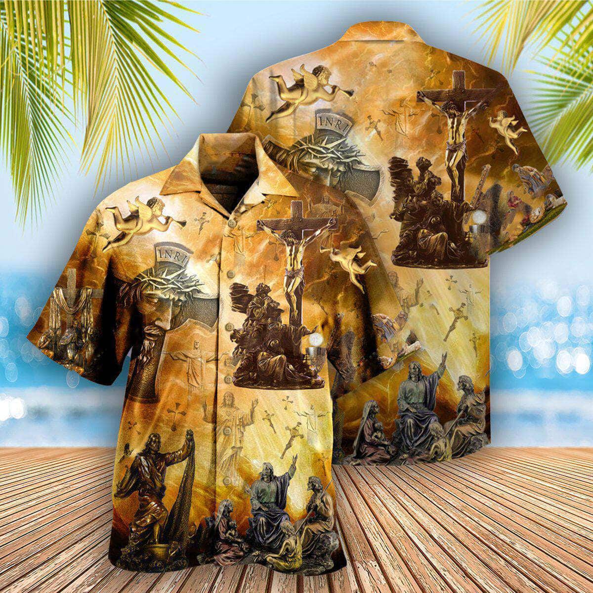 Jesus Is My Savior Christian Hawaiian Shirt Unique Gift For Christian Friend Jesus Is My Savior Christian Hawaiian Shirt Unique Gift For Christian Friend