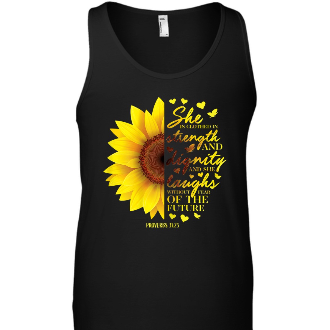 Bible Verse T-Shirt She Is Clothed In Strength And Dignity Proverbs 31:25 Bible Verse T-Shirt She Is Clothed In Strength And Dignity Proverbs 31:25