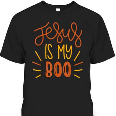 Jesus Is My Boo Halloween Boo Christian T-Shirt