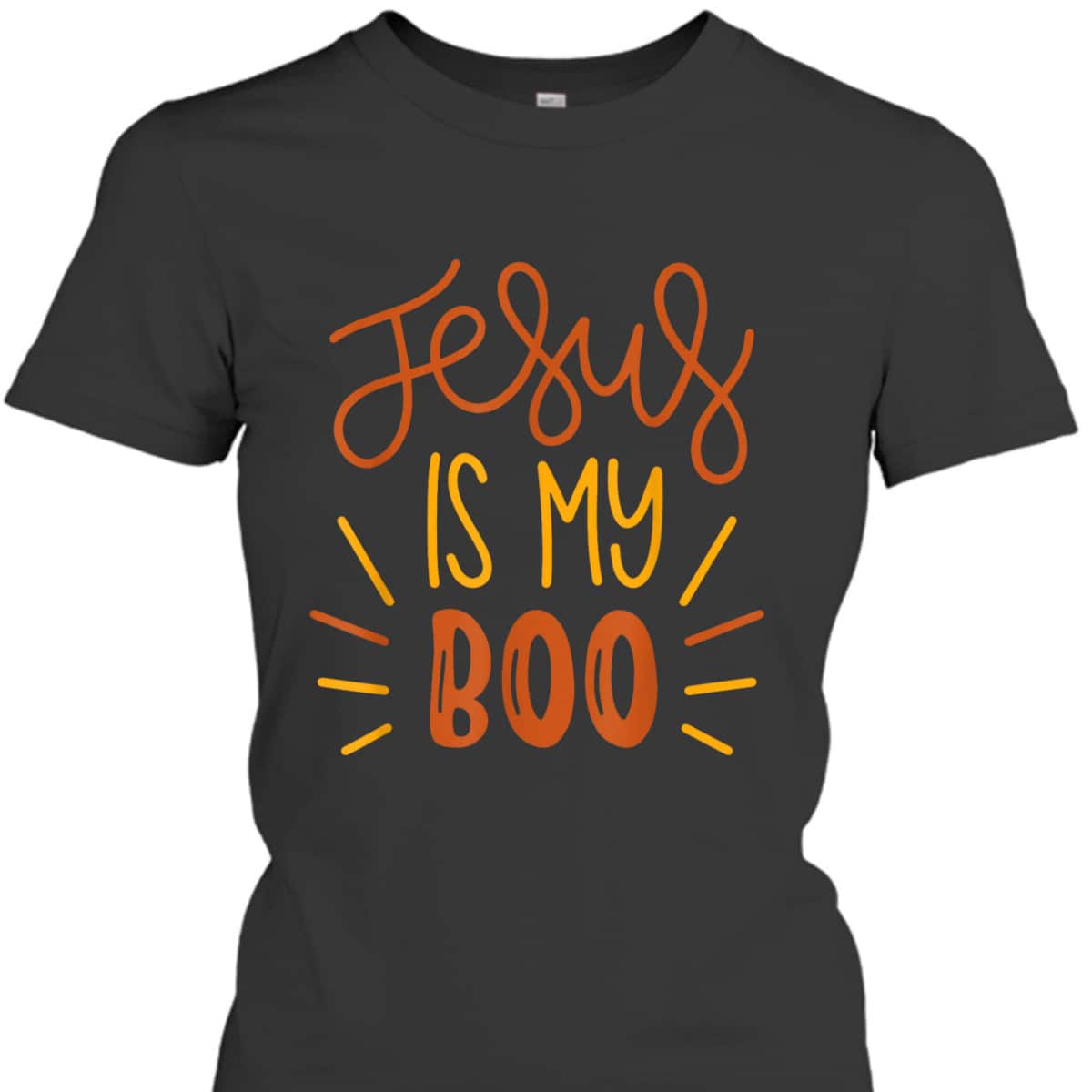 Jesus Is My Boo Halloween Boo Christian T-Shirt