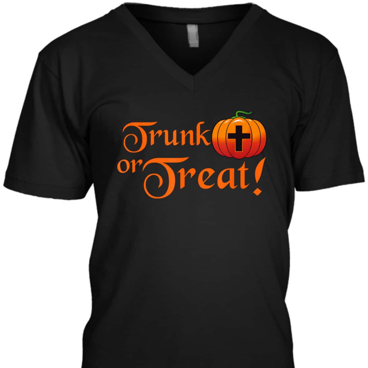 Trunk Or Treat Christians Or Pumpkin Halloween T-Shirt Trunk Or Treat Christians Or Pumpkin Halloween T-Shirt