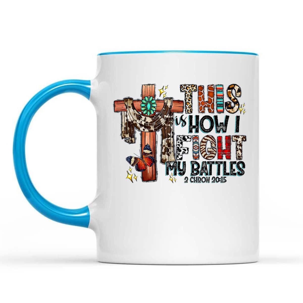 Western Leopard This Is How I Fight My Battles Christian Bible Verse T-Shirt Western Leopard This Is How I Fight My Battles Christian Bible Verse T-Shirt