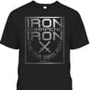 Iron Sharpens Iron Holy Christian Bible Verse T-Shirt Iron Sharpens Iron Holy Christian Bible Verse T-Shirt