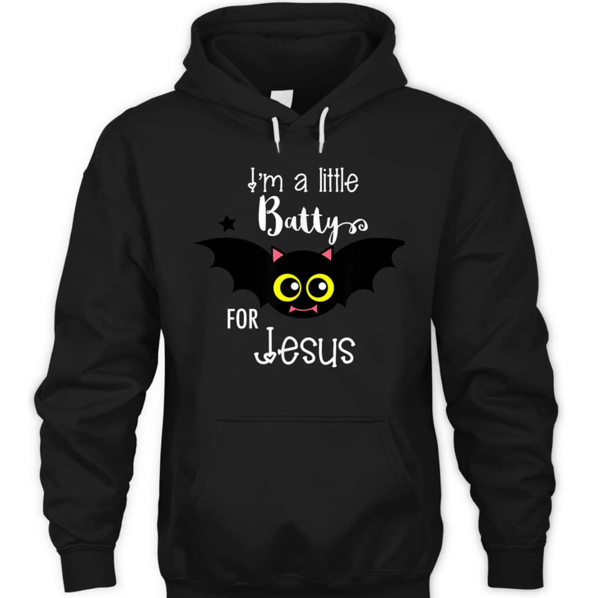 Batty For Jesus Halloween Or Hallelujah Night T-Shirt
