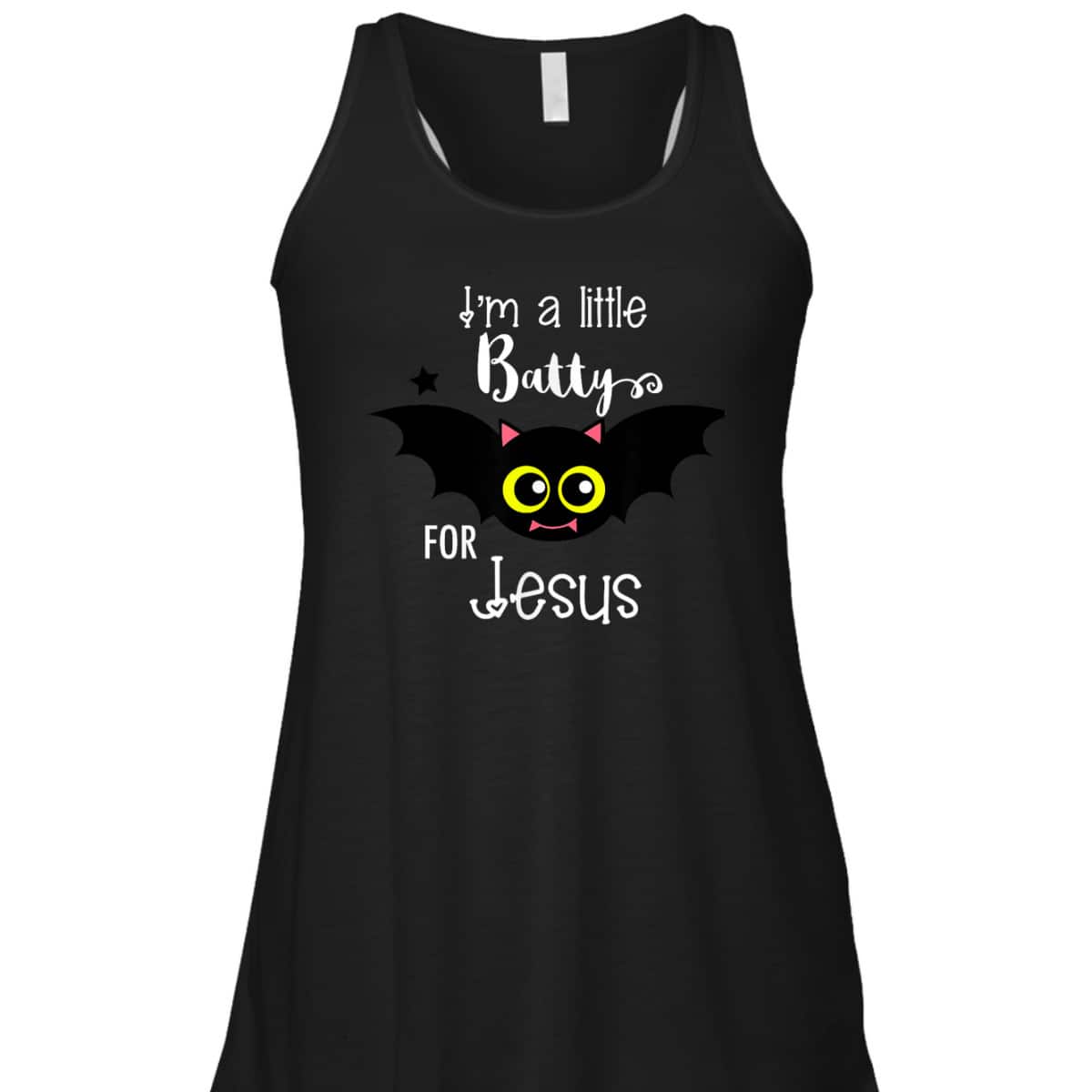 Batty For Jesus Halloween Or Hallelujah Night T-Shirt