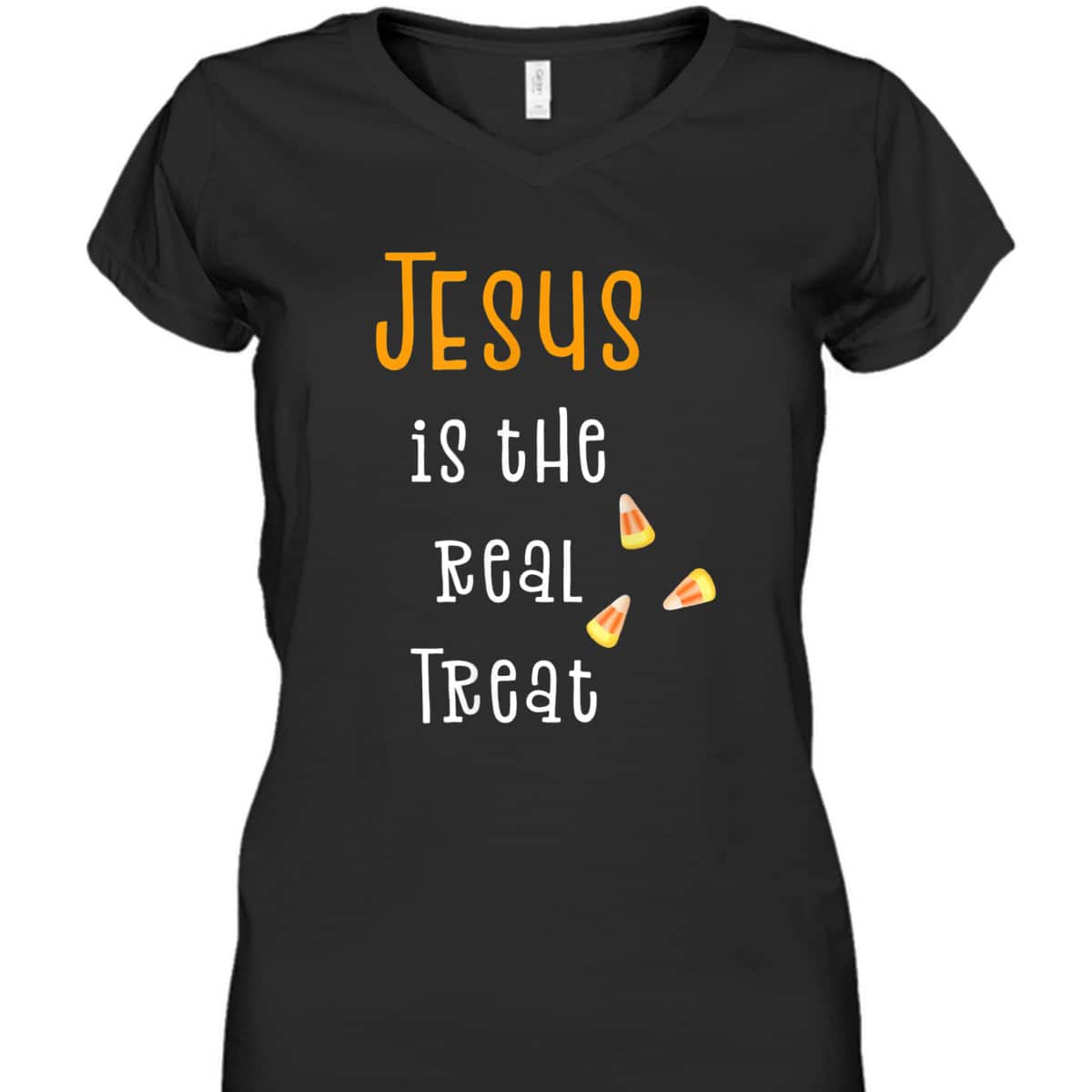 Christian Halloween Jesus Is The Real Treat T-Shirt Christian Halloween Jesus Is The Real Treat T-Shirt