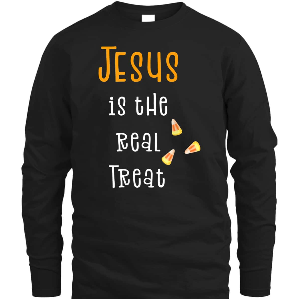 Christian Halloween Jesus Is The Real Treat T-Shirt Christian Halloween Jesus Is The Real Treat T-Shirt