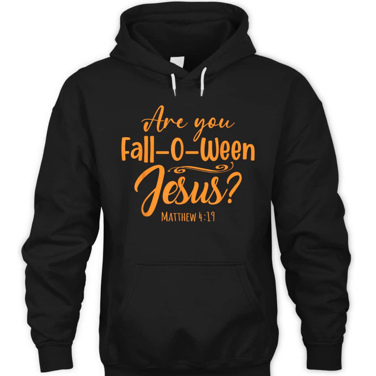 Halloween Are You Fall-o-ween Jesus Matthew Christian Faith T-Shirt