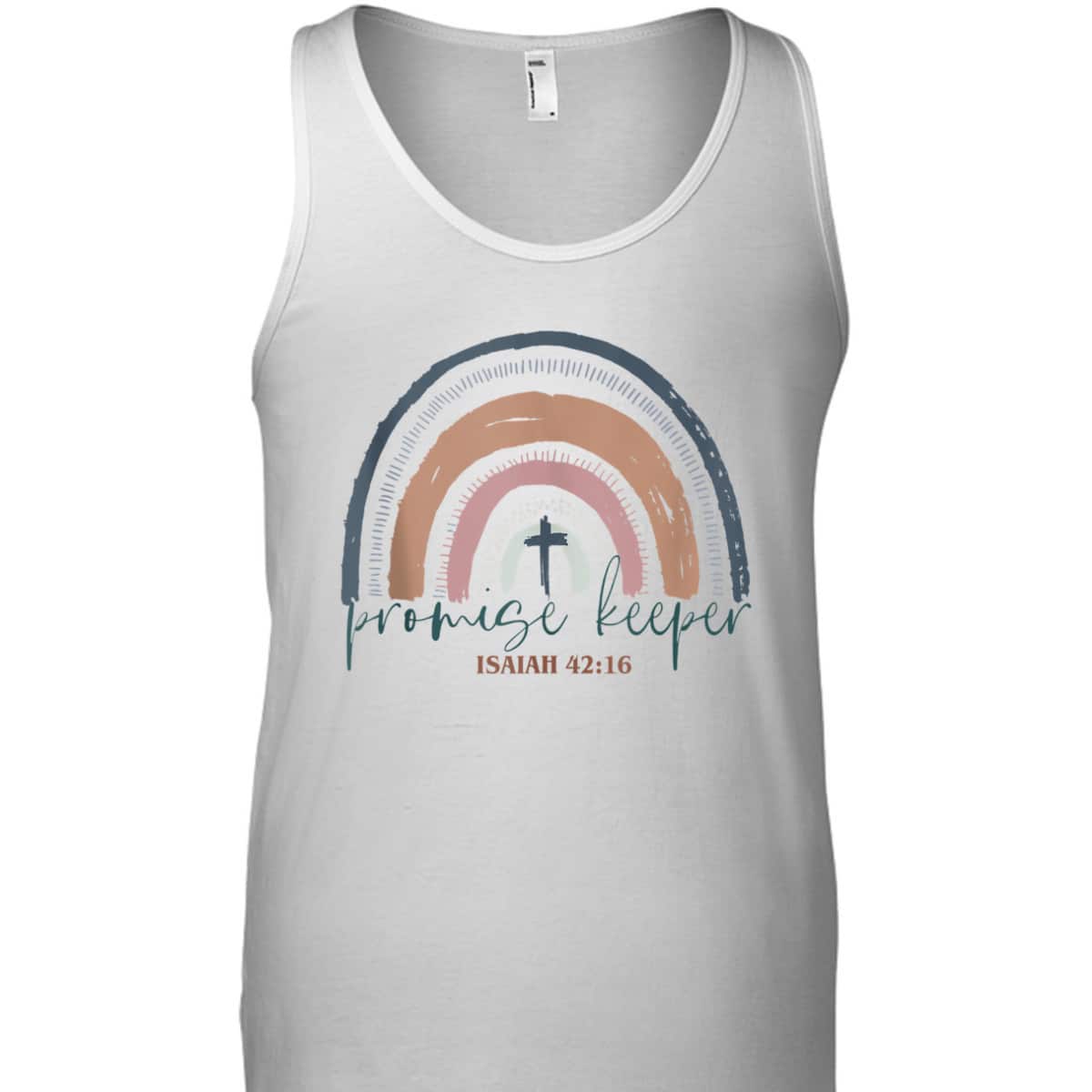 Promise Keeper Christian Bible Quote Boho Rainbow T-Shirt Promise Keeper Christian Bible Quote Boho Rainbow T-Shirt