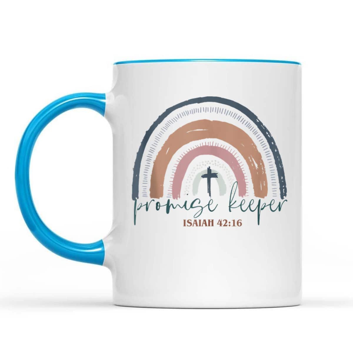 Promise Keeper Christian Bible Quote Boho Rainbow T-Shirt
