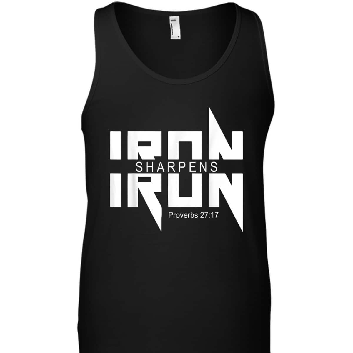 Iron Sharpens Iron Bible Jesus Faith Religious Christian T-Shirt Iron Sharpens Iron Bible Jesus Faith Religious Christian T-Shirt