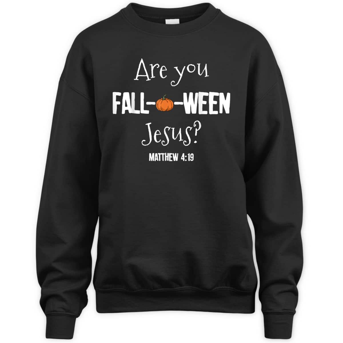 Halloween T-Shirt Are You Fall-o-ween Jesus Matthew Christian Faith Gift