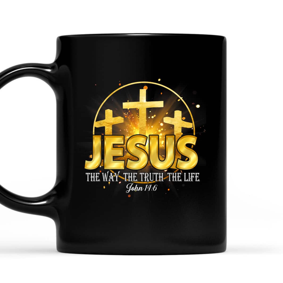 Jesus The Way The Truth The Life Bible Verse John 16:4 Christian T-Shirt