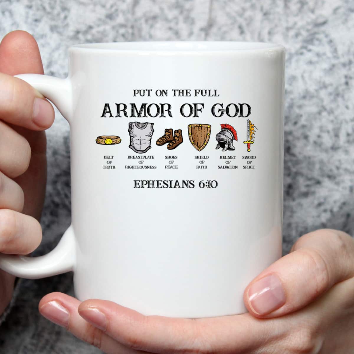 Put On The Full Armor Of God Belt Of Truth Bible Verse Ephesians 6:10 T-Shirt Put On The Full Armor Of God Belt Of Truth Bible Verse Ephesians 6:10 T-Shirt