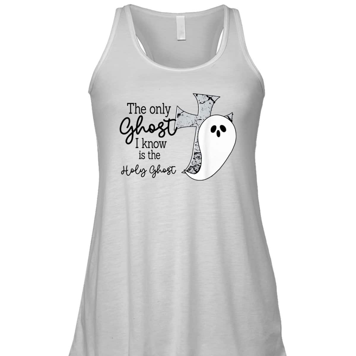Halloween T-Shirt Christian The Only Ghost I Know Is The Holy Ghost