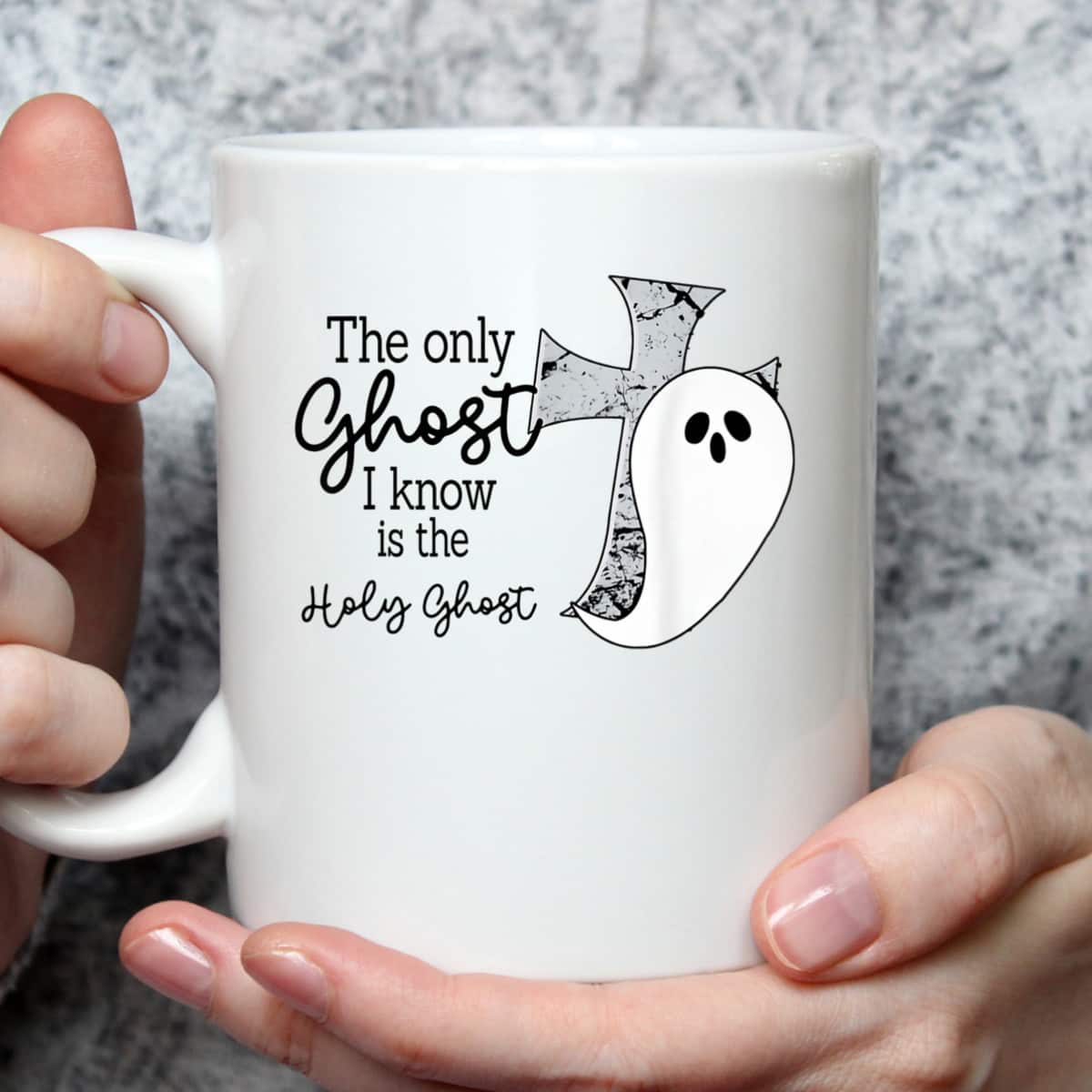 Halloween T-Shirt Christian The Only Ghost I Know Is The Holy Ghost