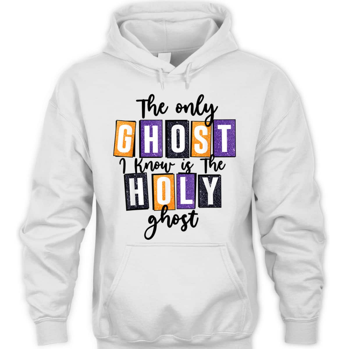 Christian The Only Ghost I Know Is The Holy Ghost Halloween T-Shirt