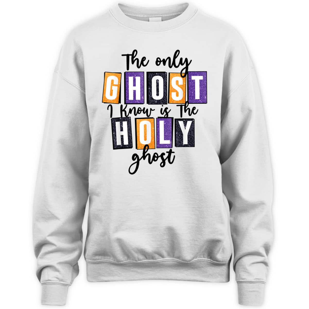 Christian The Only Ghost I Know Is The Holy Ghost Halloween T-Shirt