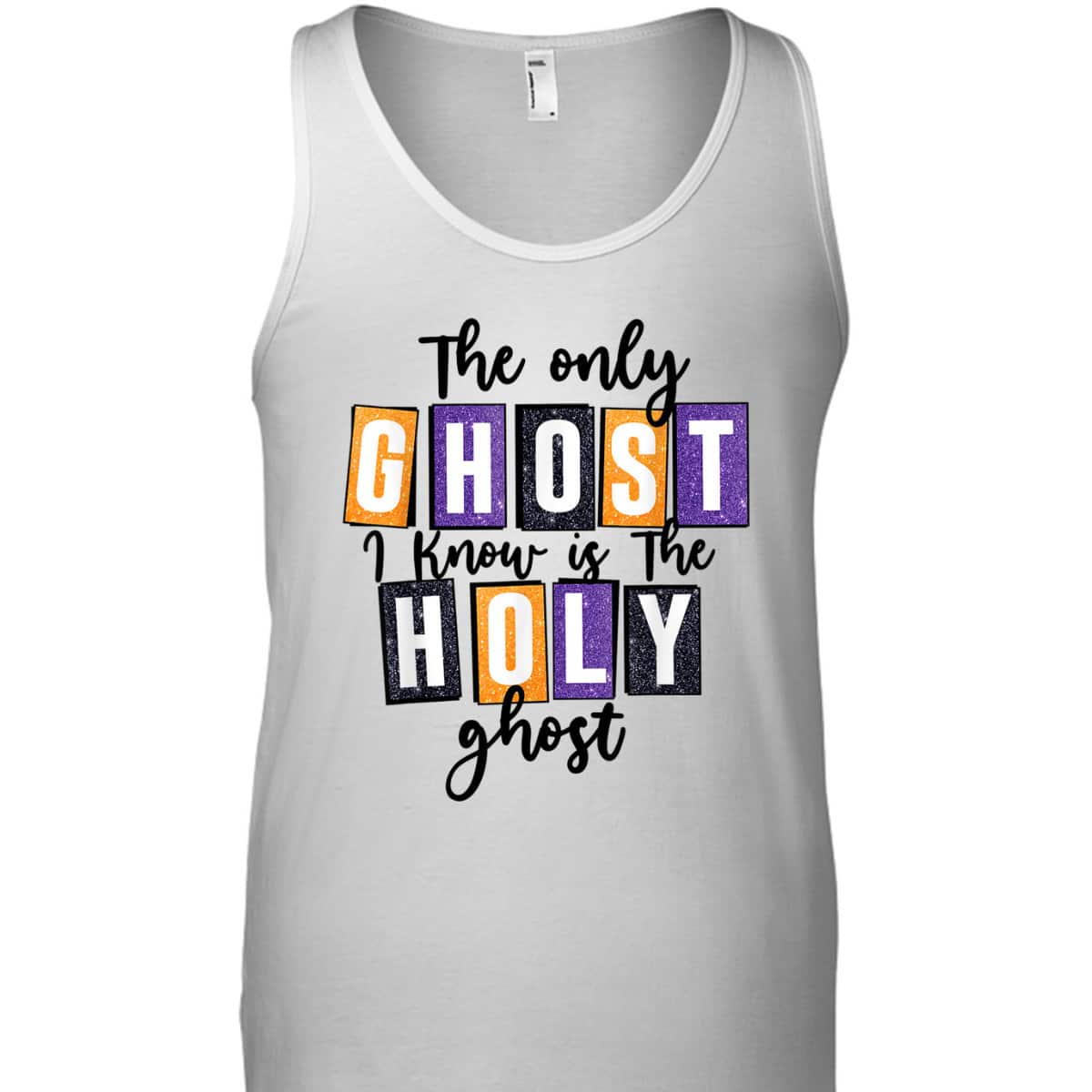 Christian The Only Ghost I Know Is The Holy Ghost Halloween T-Shirt