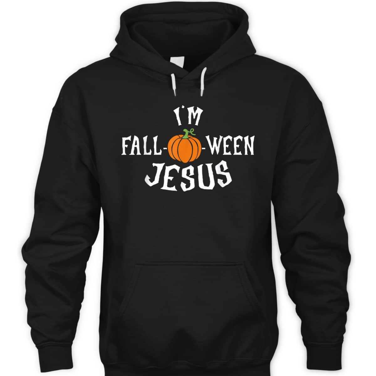 Funny I'm Fall-o-ween Jesus Halloween Fall Pumpkin Christian T-Shirt