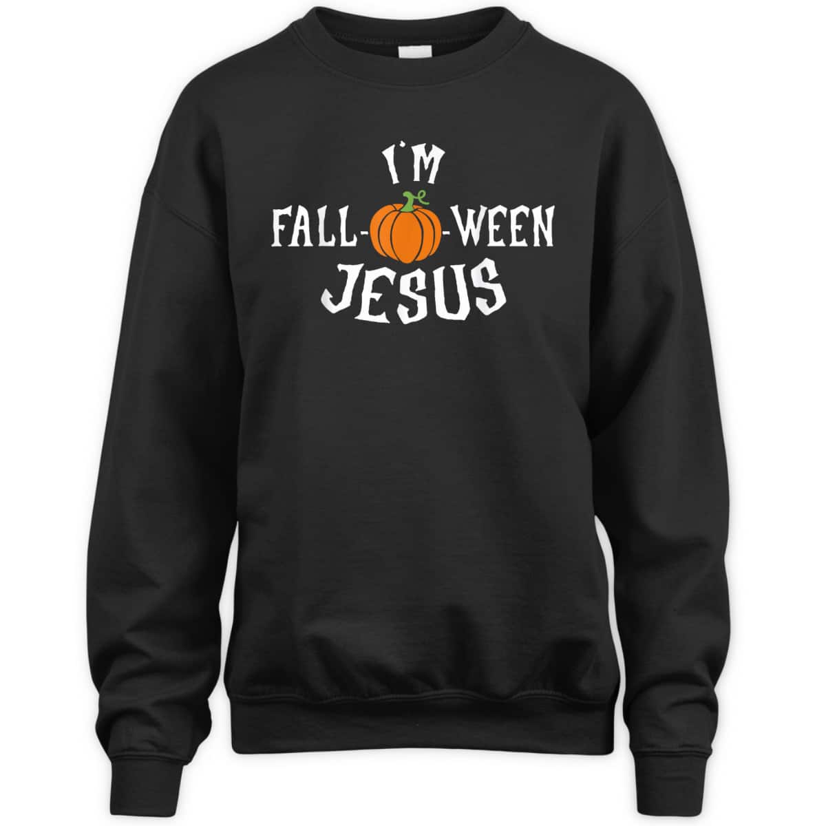 Funny I'm Fall-o-ween Jesus Halloween Fall Pumpkin Christian T-Shirt