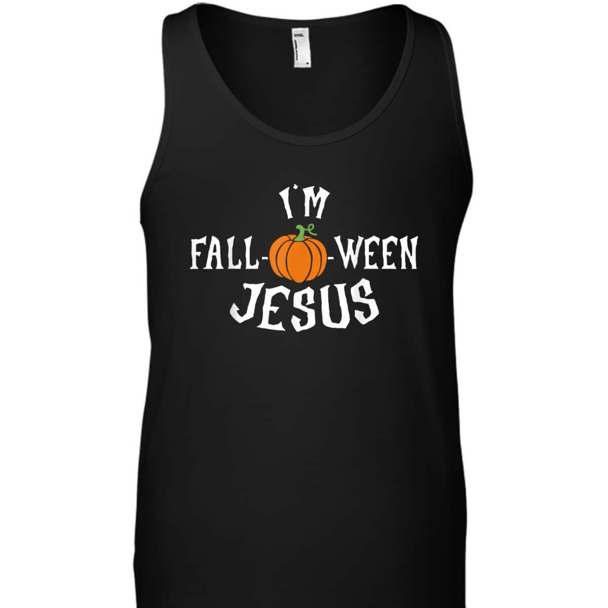Funny I'm Fall-o-ween Jesus Halloween Fall Pumpkin Christian T-Shirt