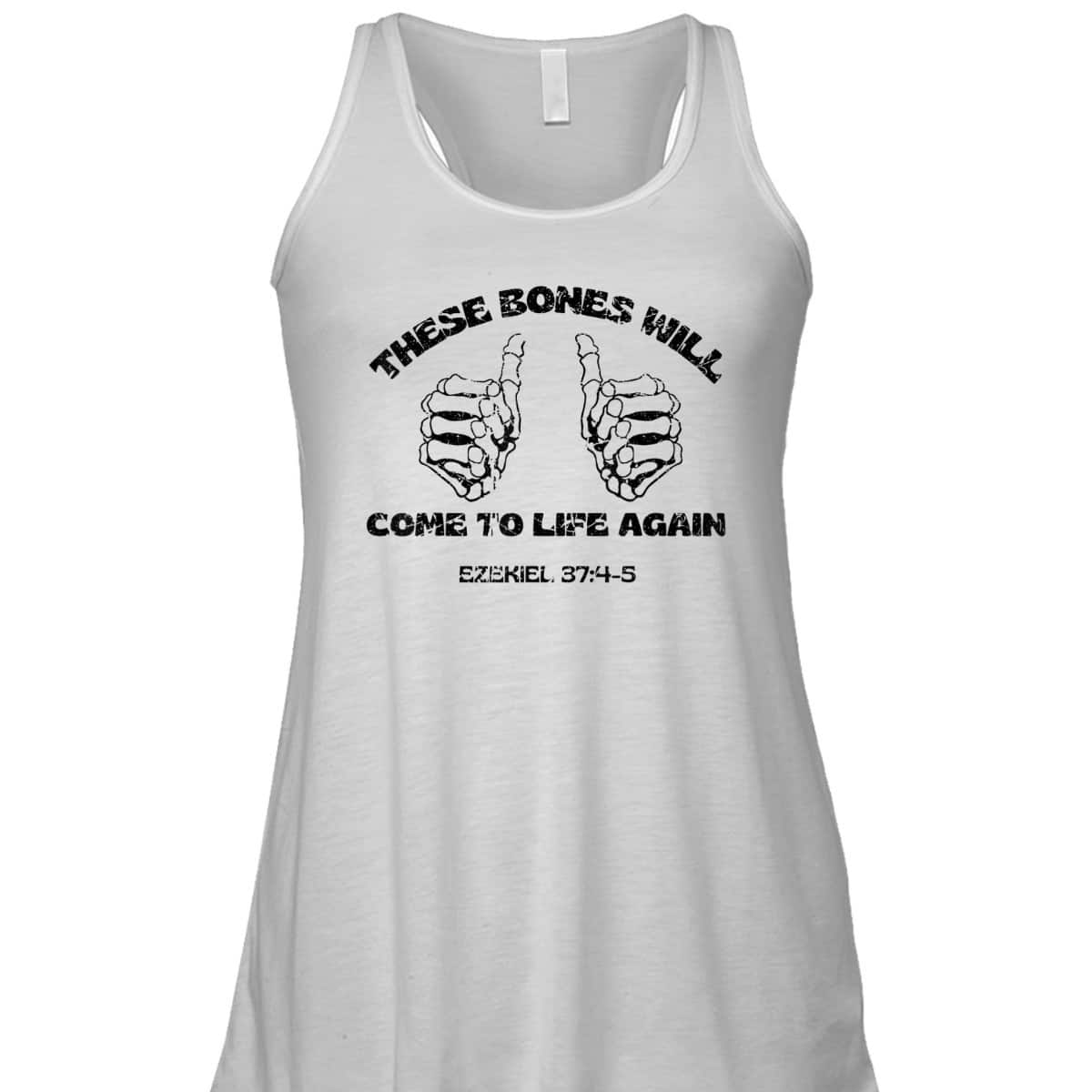 These Dry Bones Ezekiel Christian Halloween Skeleton Bible T-Shirt