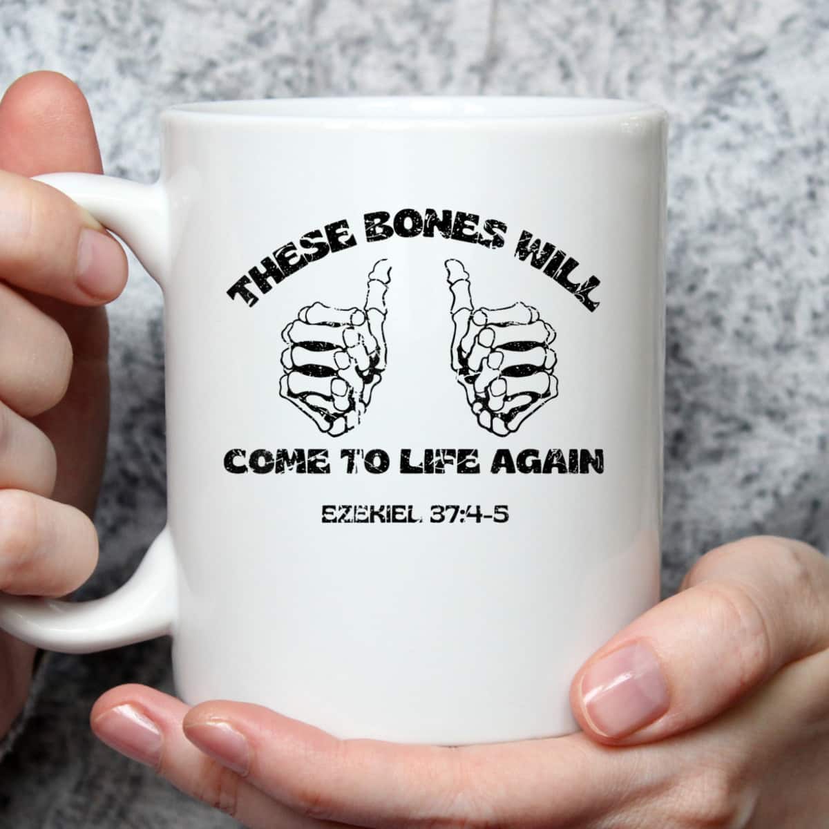 These Dry Bones Ezekiel Christian Halloween Skeleton Bible T-Shirt