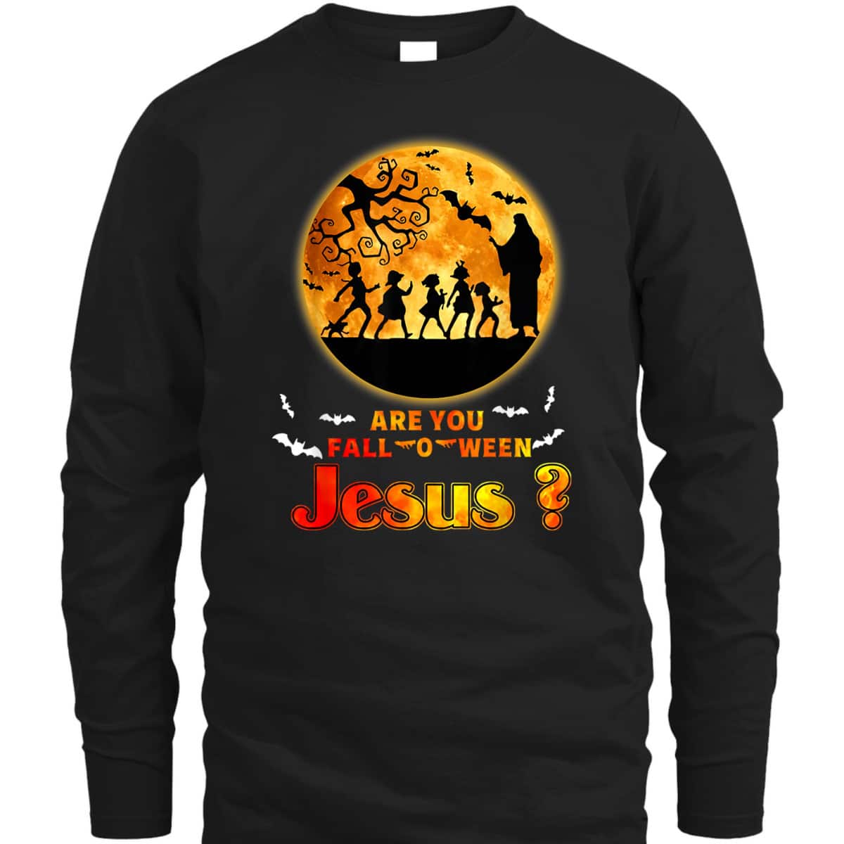 Halloween Skeletons Are You Fall-o-ween Jesus Matthew Christian Faith T-Shirt