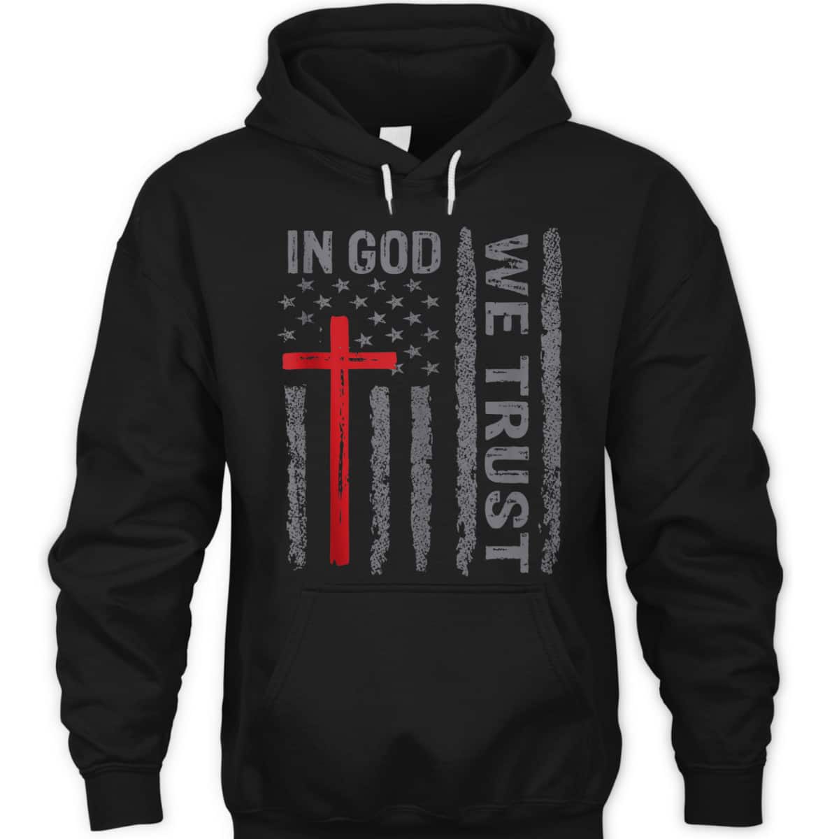 In God We Trust Christian US Flag Religious T-Shirt In God We Trust Christian US Flag Religious T-Shirt