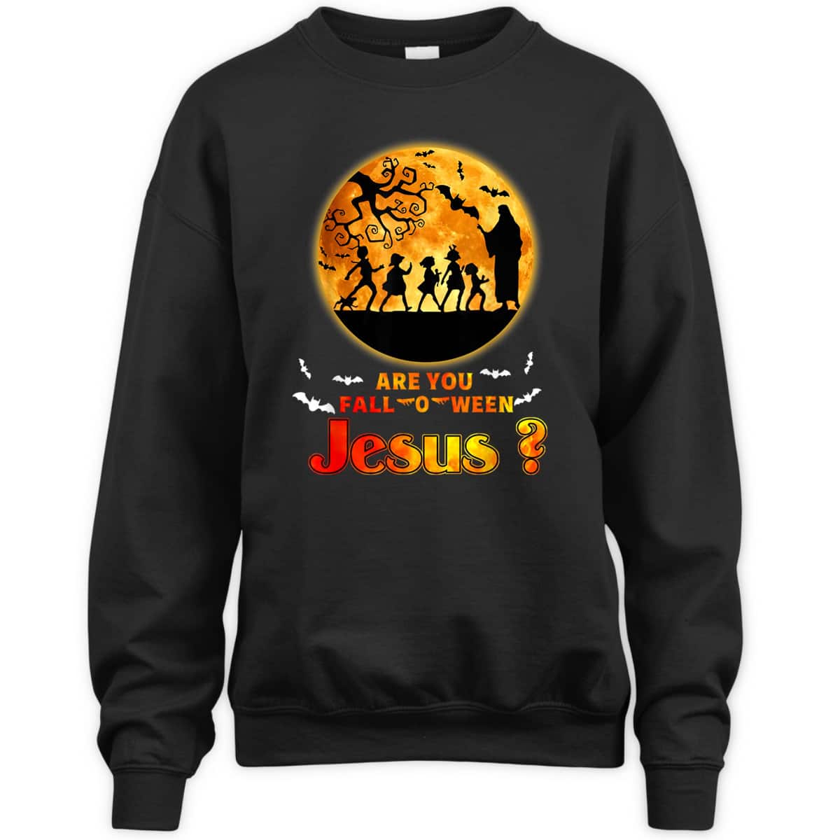 Halloween Skeletons Are You Fall-o-ween Jesus Matthew Christian Faith T-Shirt