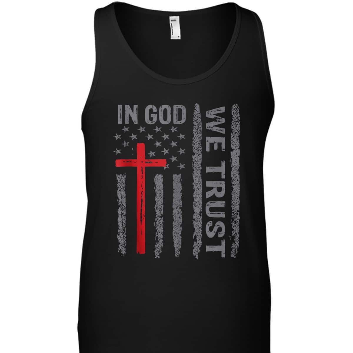 In God We Trust Christian US Flag Religious T-Shirt In God We Trust Christian US Flag Religious T-Shirt