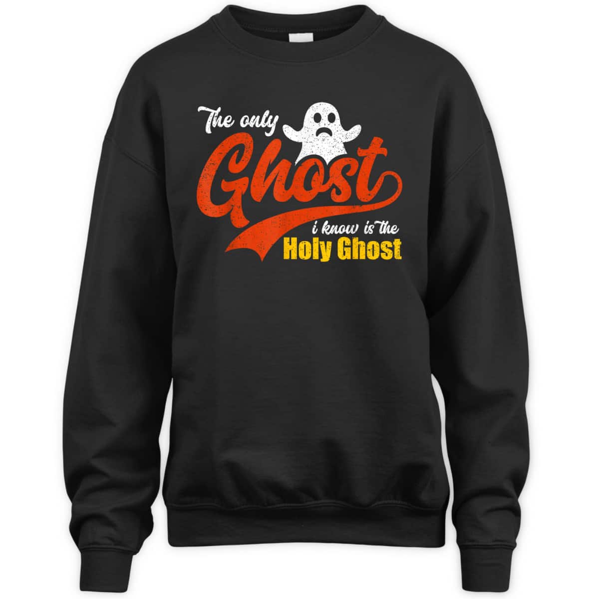 Christian Halloween The Only Ghost I Know Is The Holy Ghost T-Shirt
