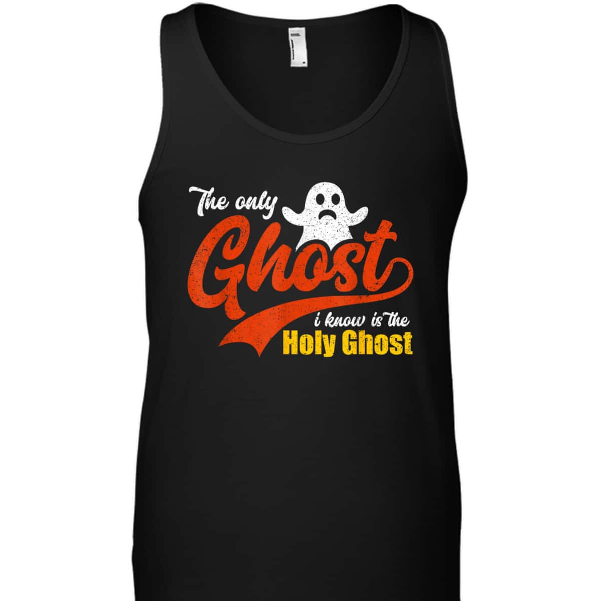 Christian Halloween The Only Ghost I Know Is The Holy Ghost T-Shirt