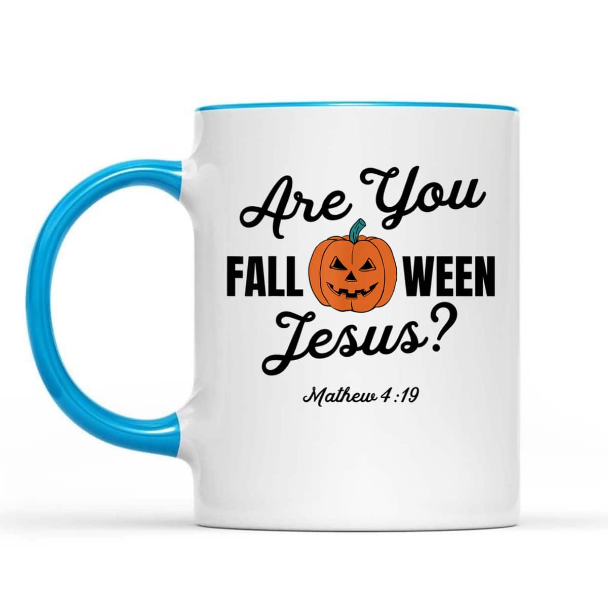 Halloween Are You Fall-O-Ween Jesus Matthew Christian Faith Pumpkin T-Shirt
