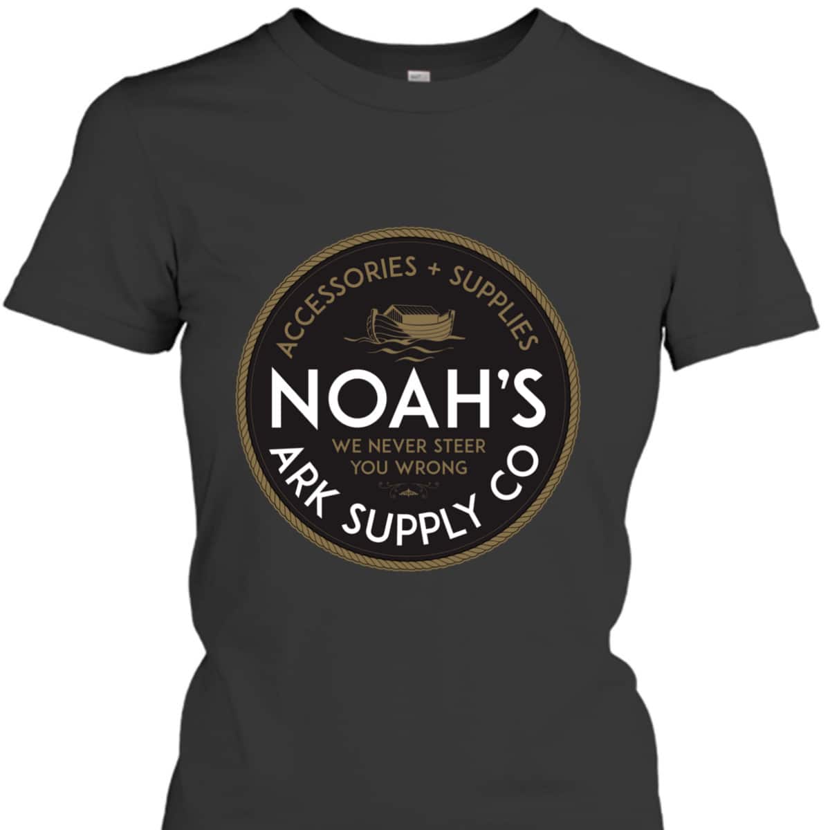 Noah's Ark Supply Co Christian T-Shirt Noah's Ark Supply Co Christian T-Shirt