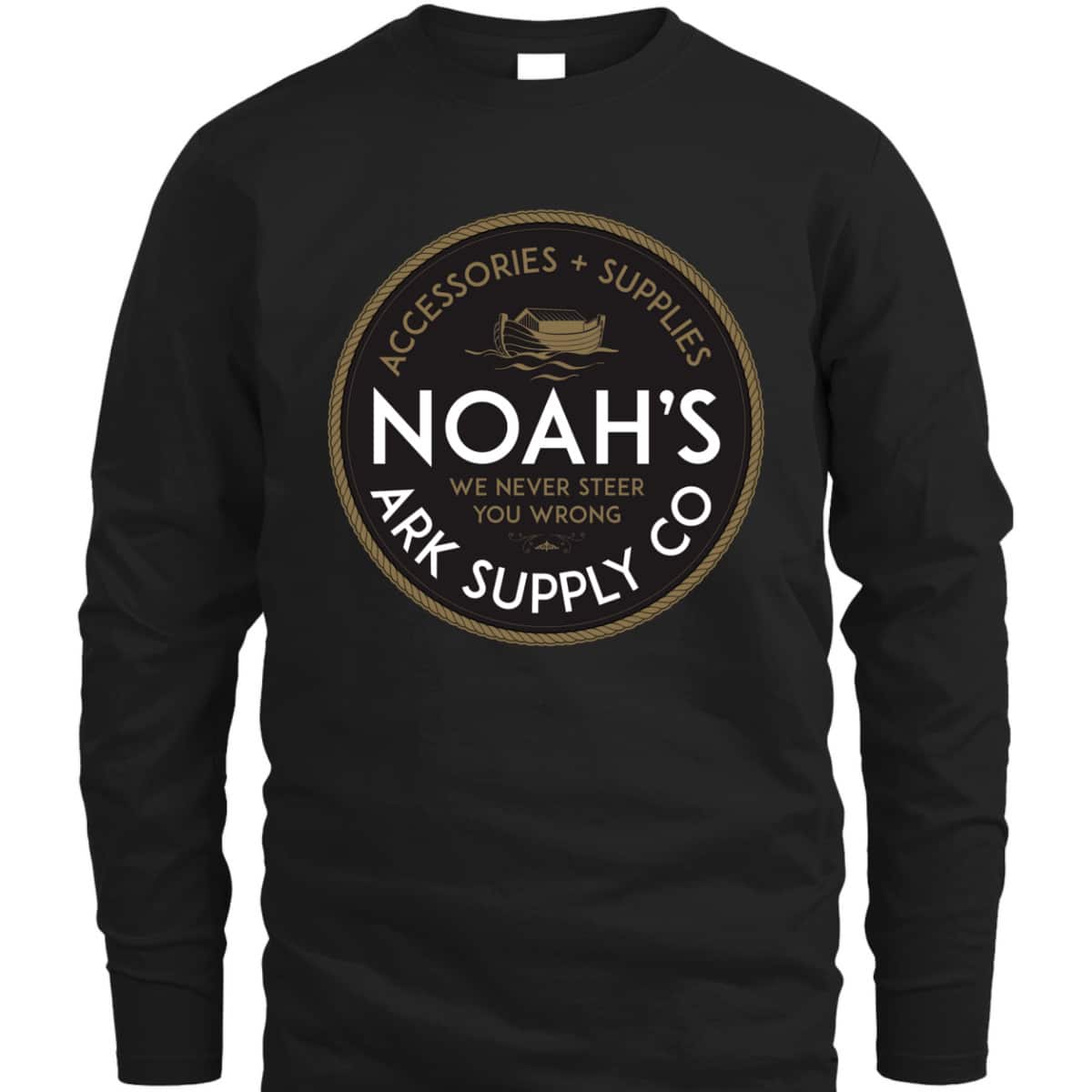 Noah's Ark Supply Co Christian T-Shirt Noah's Ark Supply Co Christian T-Shirt