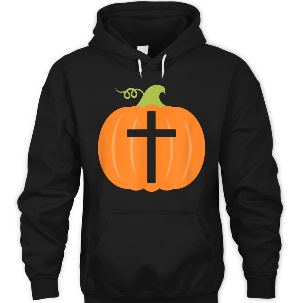 Christian Cross Religious Pumpkin Halloween T-Shirt Christian Cross Religious Pumpkin Halloween T-Shirt