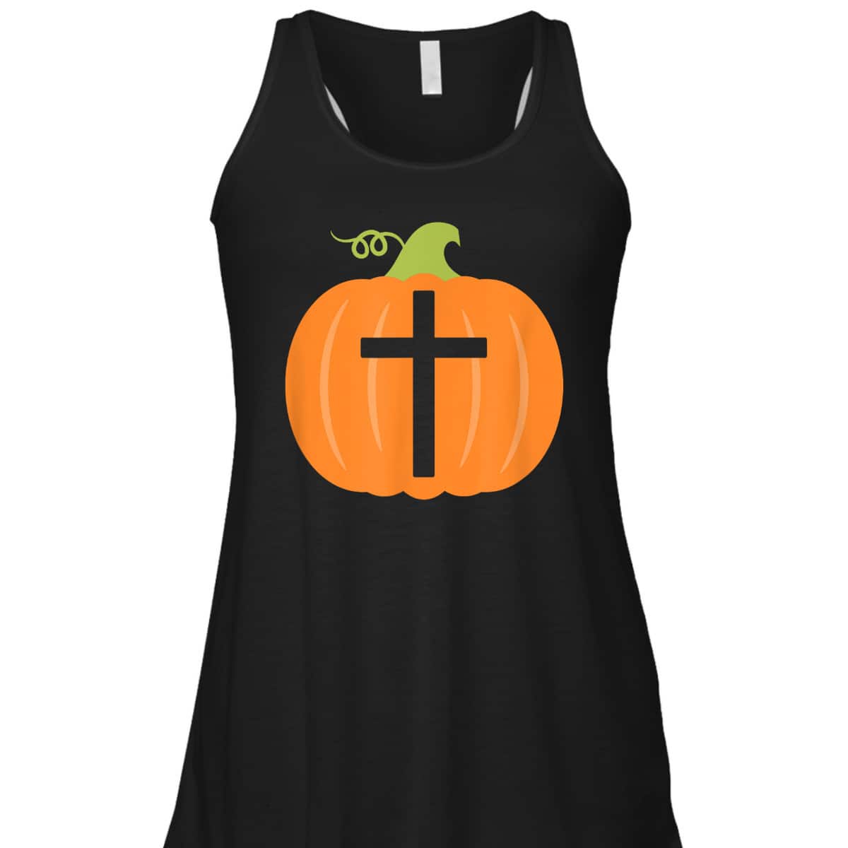 Christian Cross Religious Pumpkin Halloween T-Shirt Christian Cross Religious Pumpkin Halloween T-Shirt