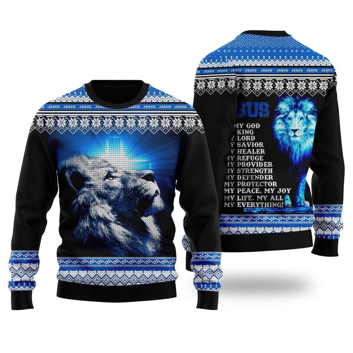 Jesus Is My Everything Ugly Christmas Ugly Christmas Sweater Christian Religious Gift Jesus Is My Everything Ugly Christmas Ugly Christmas Sweater Christian Religious Gift